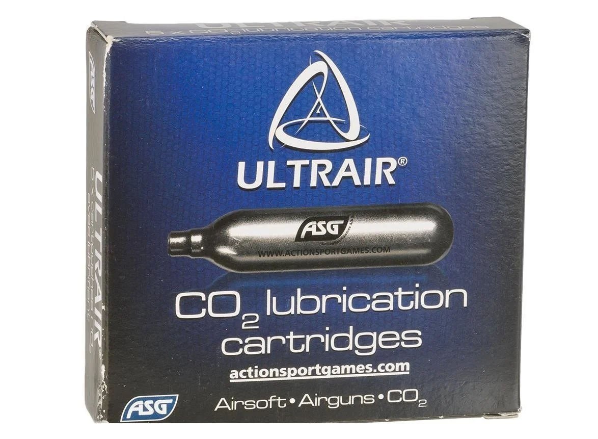 Asg Lubrication Cartırdges - Silikonlu CO2 Tüp 5'Li Paket