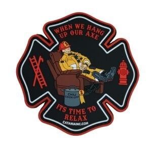 Retired Hero / Relax Time Logolu Patch