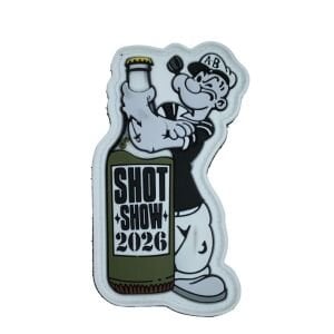 Popeye Shot Show 2026 Logolu Patch