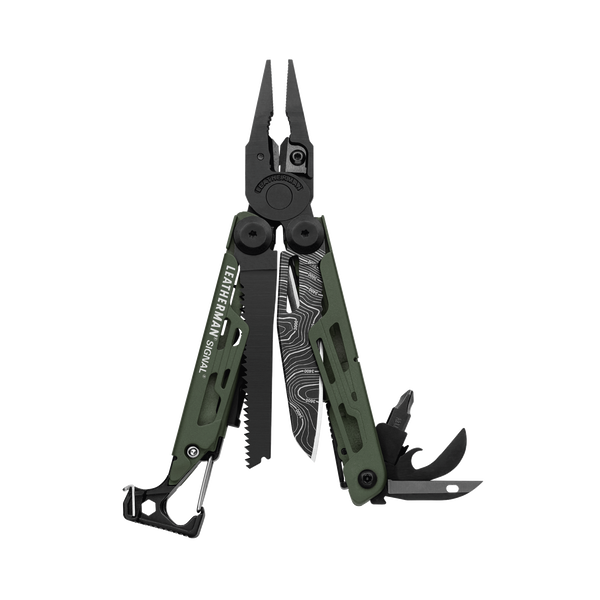 Leatherman Signal Green Topo