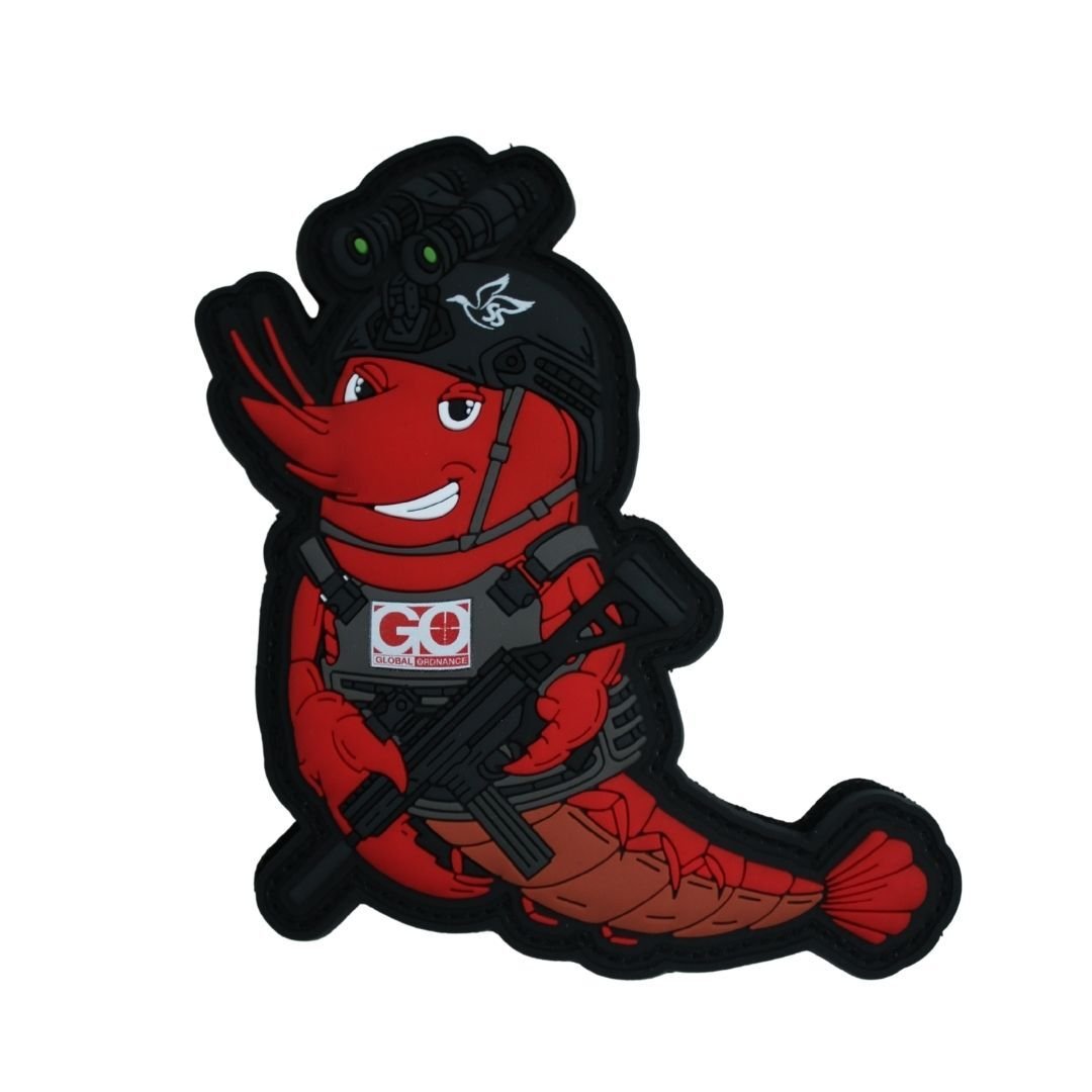 Tactical Shrimp (Taktik Karides) PVC Moral Patch