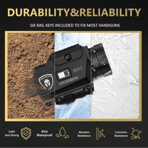 Warriorland Crossbow MA1 800 Lümen Tabanca Feneri