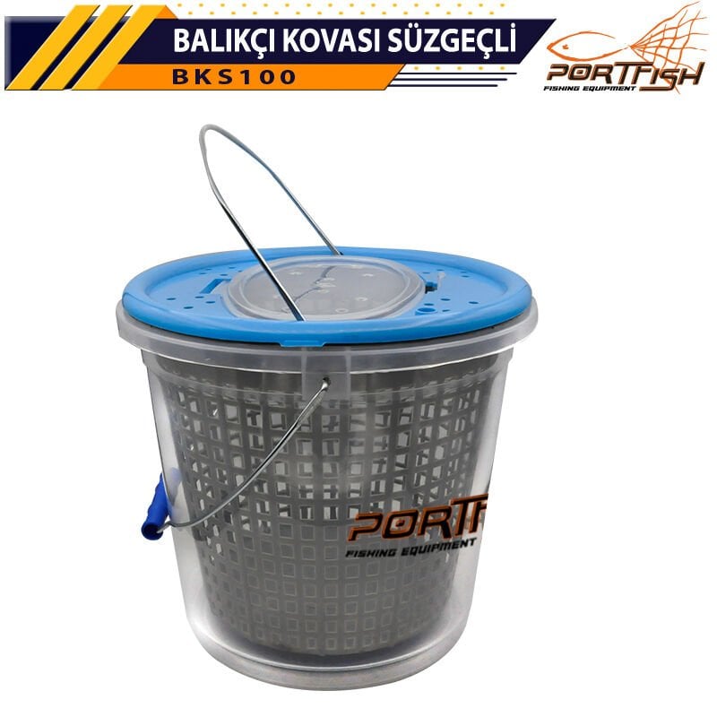 Portfish Balıkçı Kovası Süzgeçli
