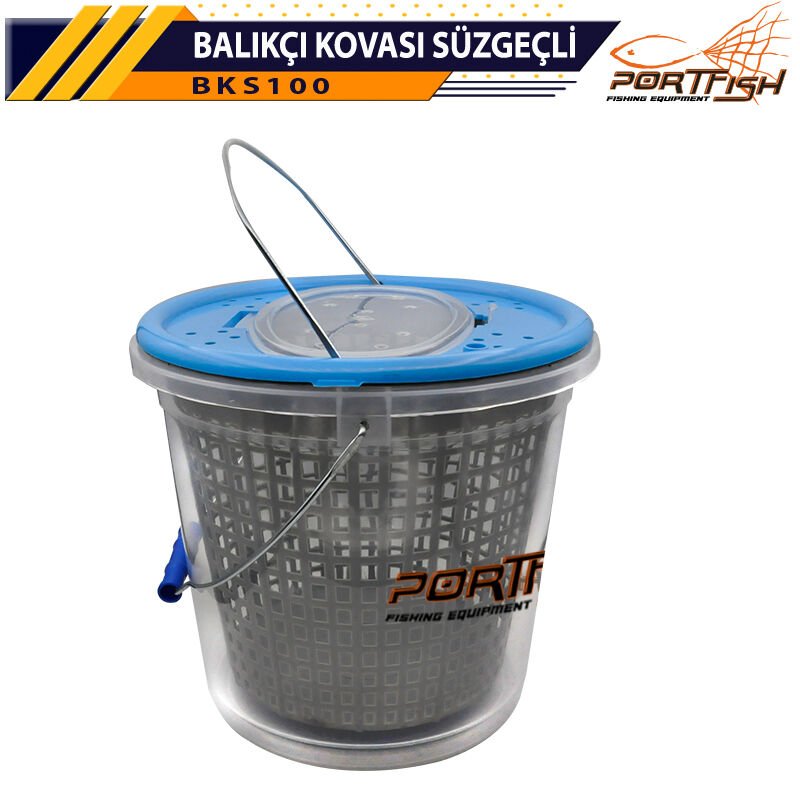 Portfish Balıkçı Kovası Süzgeçli