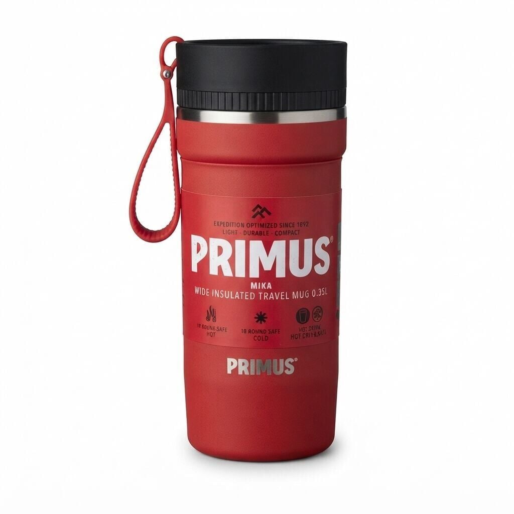 PRIMUS MIKA WIDE TRAVEL MUG 0.35 LT RED TERMOS