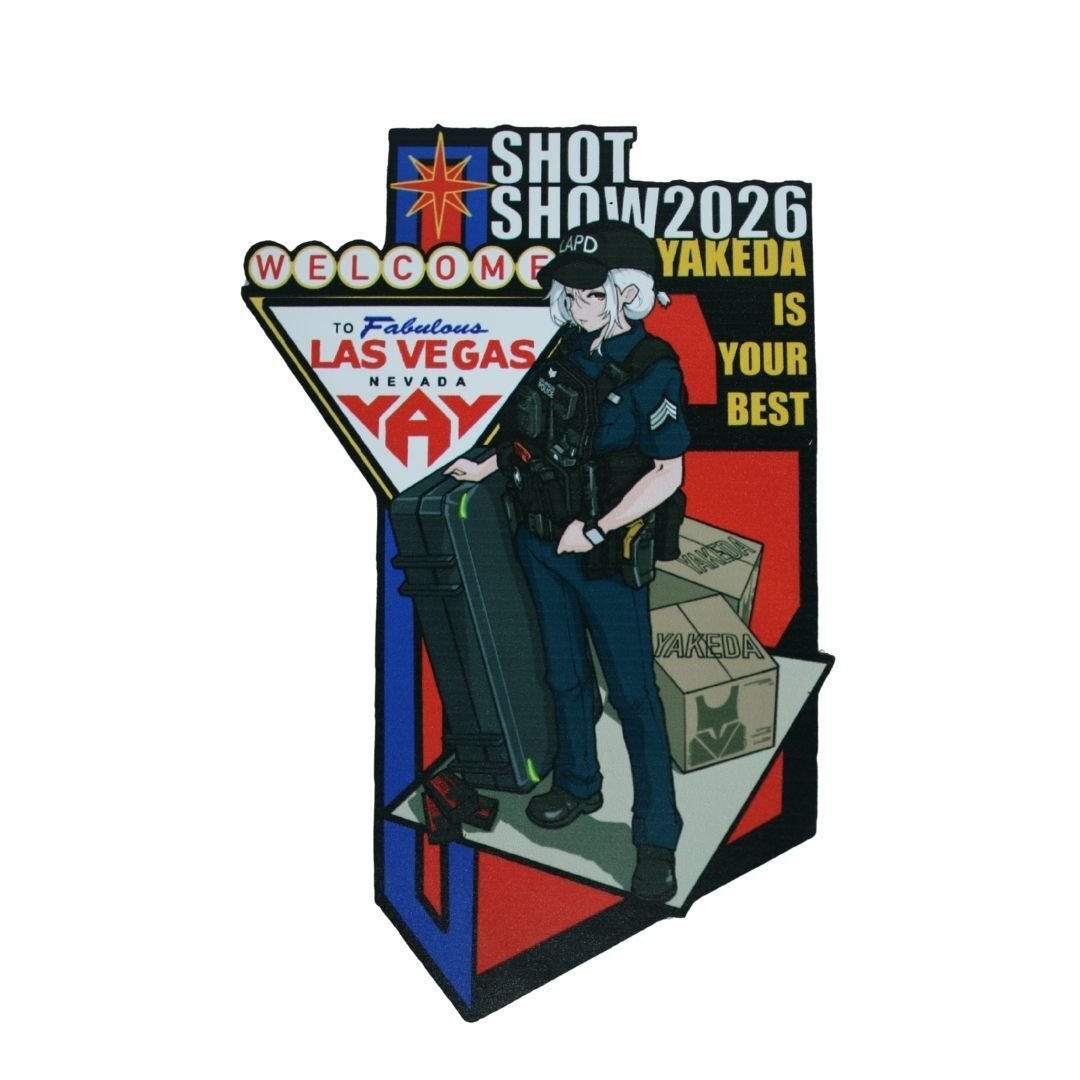 ''Anime Operator'' Vegas SHOT Show 2026 Logolu Patch