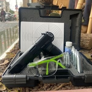 Asg Bersa Thunder 9 Pro + Co2 Gas + 1500 Adet Çelik Bilye + Taşıma Çantası + Atış Gözlüğü