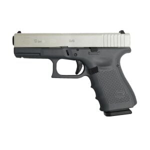 We Glock 19 Gen3 Silver + Green Gas + 1 Kg BB + Taşıma Çantası + Hedef Kağıdı + Atış Gözlüğü