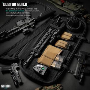 SAVIOR SPECIALIST COVERT Tekli Tüfek Çantası 38'' (Siyah)