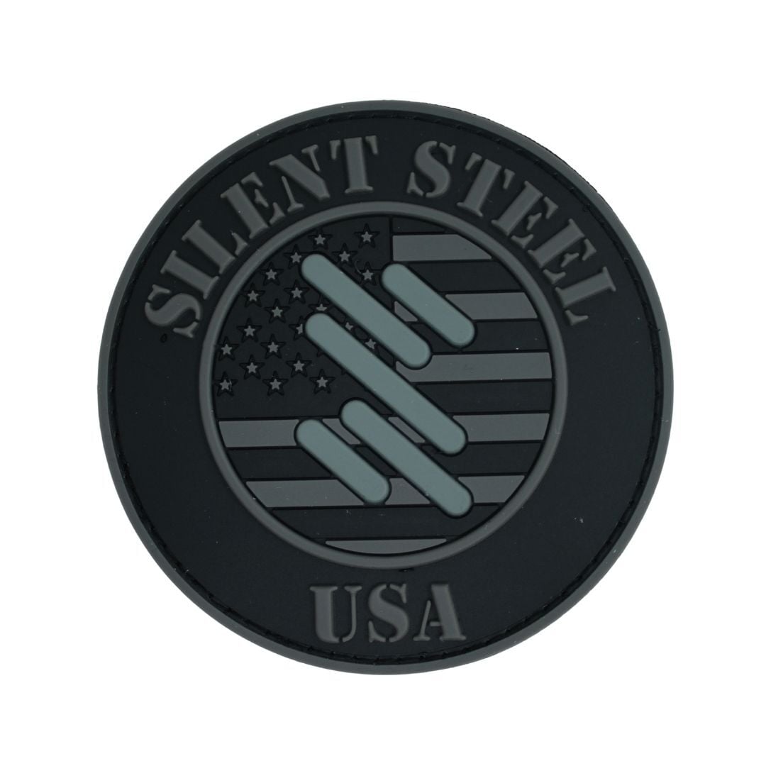 Silent Steel USA ''Low-Profile'' Operasyonel Logolu Patch