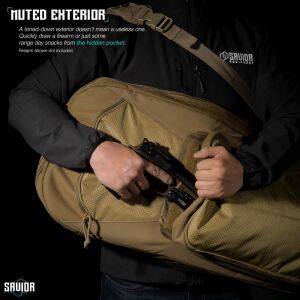 SAVIOR SPECIALIST COVERT Tekli Tüfek Çantası 38'' (Toprak)