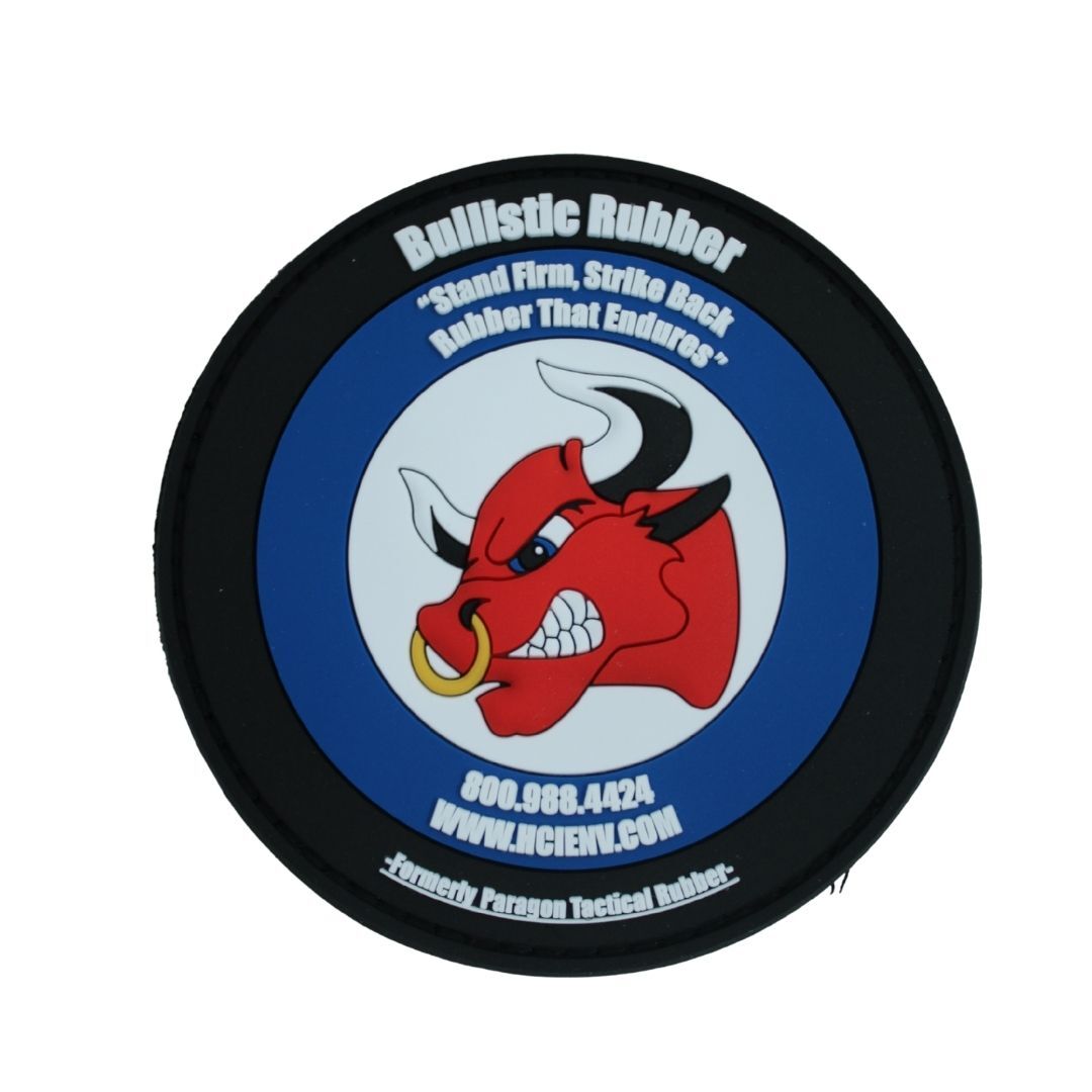Bullistic Rubber ''Stand Firm'' Boğa Logolu Patch