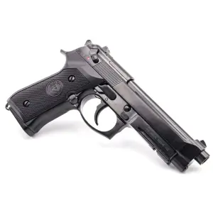 We Beretta M9A1 Siyah + Green Gas + 1 Kg BB + Taşıma Çantası + Hedef Kağıdı + Atış Gözlüğü