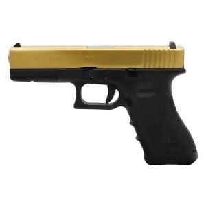 We Glock 17 Gen3 Titanyum + Co2 Gas + 1500 Adet Çelik Bilye + Taşıma Çantası + Atış Gözlüğü