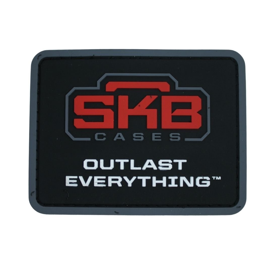 SKB Cases Outlast Everything Logolu Patch