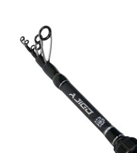 Fujin Ajigo 195cm 05-5gr Teleskopik LRF Kamışı + RYUJI VOLTAGE 800 5+1 LRF Olta Makinesi + Kendo 4x İp Misina