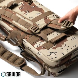 SAVIOR URBAN WARFARE Çift Kapasiteli Tüfek Çantası 46'' (Kamuflaj)