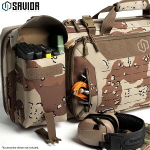 SAVIOR URBAN WARFARE Çift Kapasiteli Tüfek Çantası 46'' (Kamuflaj)