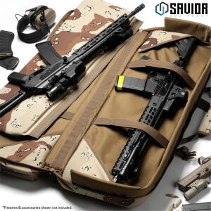 SAVIOR URBAN WARFARE Çift Kapasiteli Tüfek Çantası 46'' (Kamuflaj)