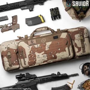 SAVIOR URBAN WARFARE Çift Kapasiteli Tüfek Çantası 46'' (Kamuflaj)