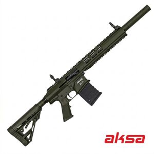 Aksa Arms Segno Yeşil Şarjörlü Otomatik Av Tüfeği Red Dot Hediyeli