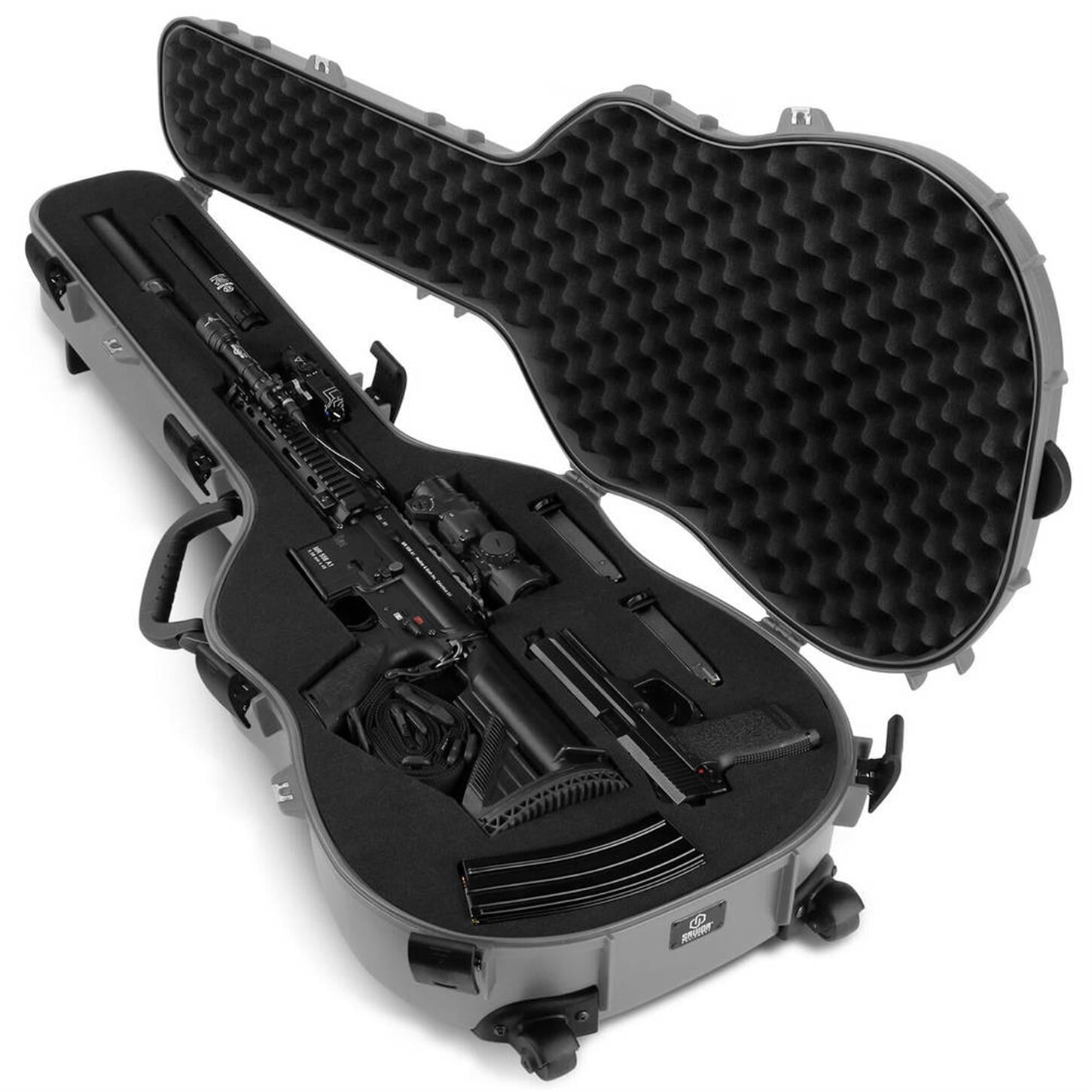 SAVIOR ULTIMATE GUITAR Tekli Tüfek Çantası (Gri)