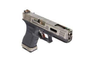 We Glock G18 FullAuto T7 Airsoft Tabanca - SV Kızak / SV Namlu / BK Gövde