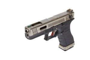 We Glock G18 FullAuto T7 Airsoft Tabanca - SV Kızak / SV Namlu / BK Gövde