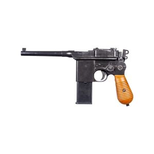 We Mauser M712 Siyah + Green Gas + 1 Kg BB + Taşıma Çantası + Hedef Kağıdı + Atış Gözlüğü