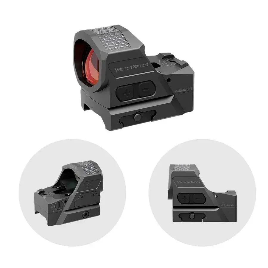 Vector Optics Frenzy-X 1x19x26 MRS GenII Güneş Enerjili Multi-Reticle Nişangah