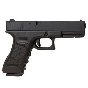 KJW G18 Glock18 Metal Slide Auto Airsoft Tabanca - Siyah