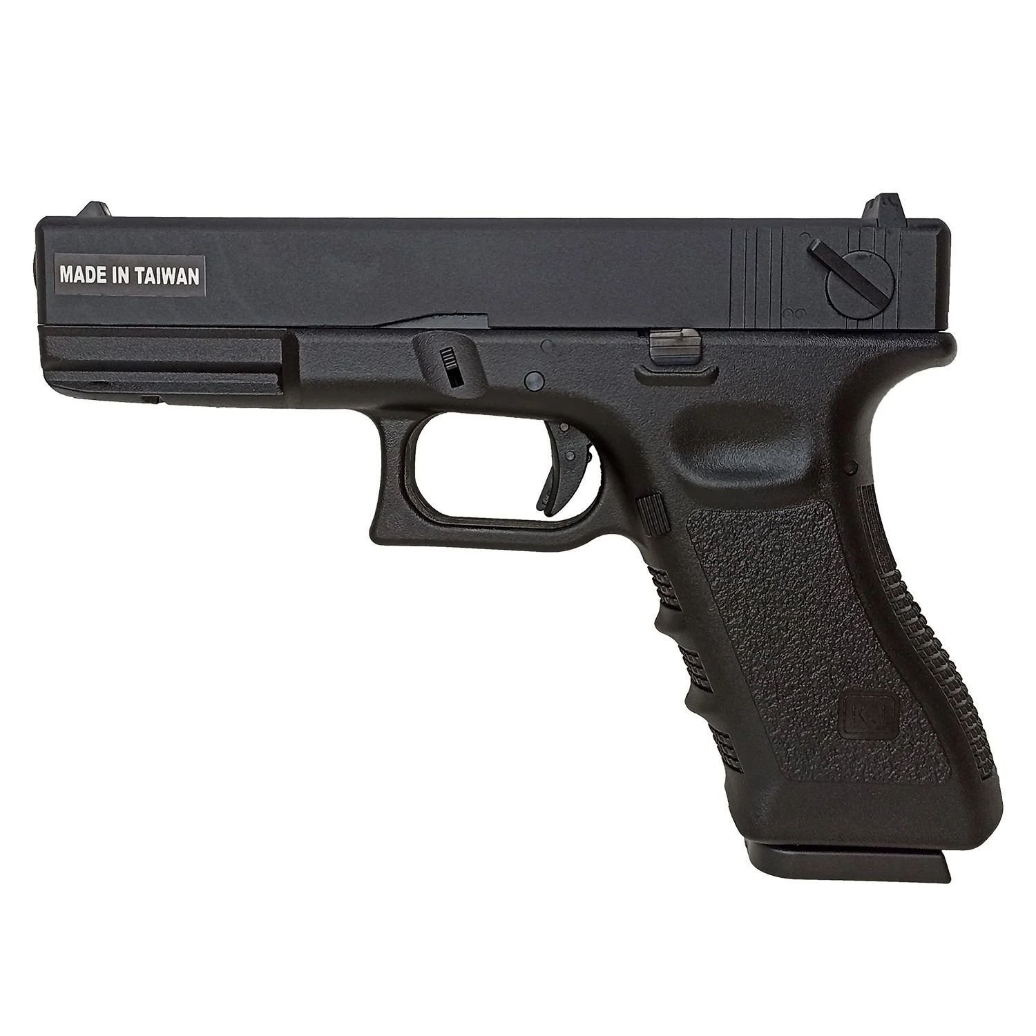 KJW G18 Glock18 Metal Slide Auto Airsoft Tabanca - Siyah