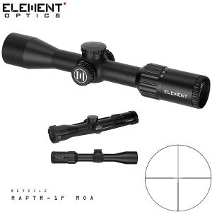 Element Optics Helix HD Compact 2-12x42 SFP RAPTR-1 (MOA) Tüfek Dürbünü