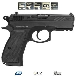 ASG CZ75 D COMPACT SİYAH HAVALI TABANCA