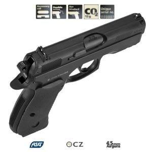 ASG CZ75 D COMPACT SİYAH HAVALI TABANCA