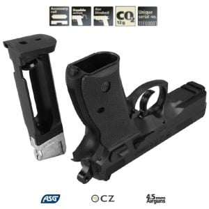 ASG CZ75 D COMPACT SİYAH HAVALI TABANCA