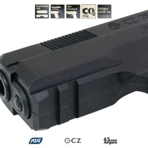 ASG CZ75 D COMPACT SİYAH HAVALI TABANCA