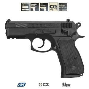 ASG CZ75 D COMPACT SİYAH HAVALI TABANCA