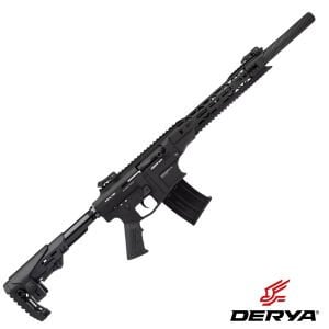 Derya MK12 Şarjörlü Otomatik Av Tüfeği - Siyah