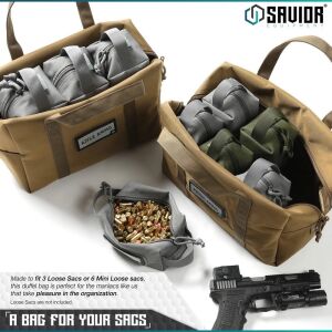 SAVIOR MINI HAULER Duffle Çanta (2'li) (Toprak)