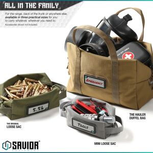 SAVIOR MINI HAULER Duffle Çanta (2'li) (Toprak)