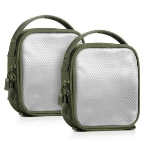 SAVIOR CORE Aksesuar Çantası (2'li) 6 x 6 (K.Yeşil)