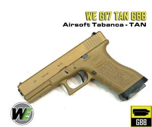 We Glock 17 G17 TT Airsoft Tabanca - Tan