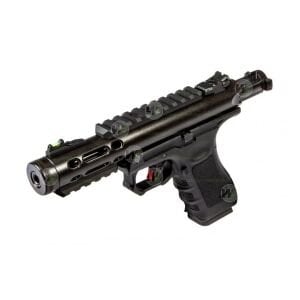 WE GALAXY BK Glock/Ruger HYBRID GBB Airsoft Tabanca Siyah