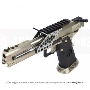 AW Gold Standard IPSC Turnuva Airsoft Tabanca - Gümüş