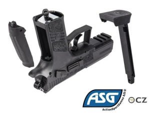 Asg Cz75 P07 Duty Non-Blowback Siyah Havalı Tabanca - 16726