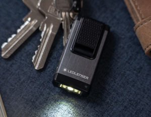 Ledlenser K4R Gri Anahtarlık Fener