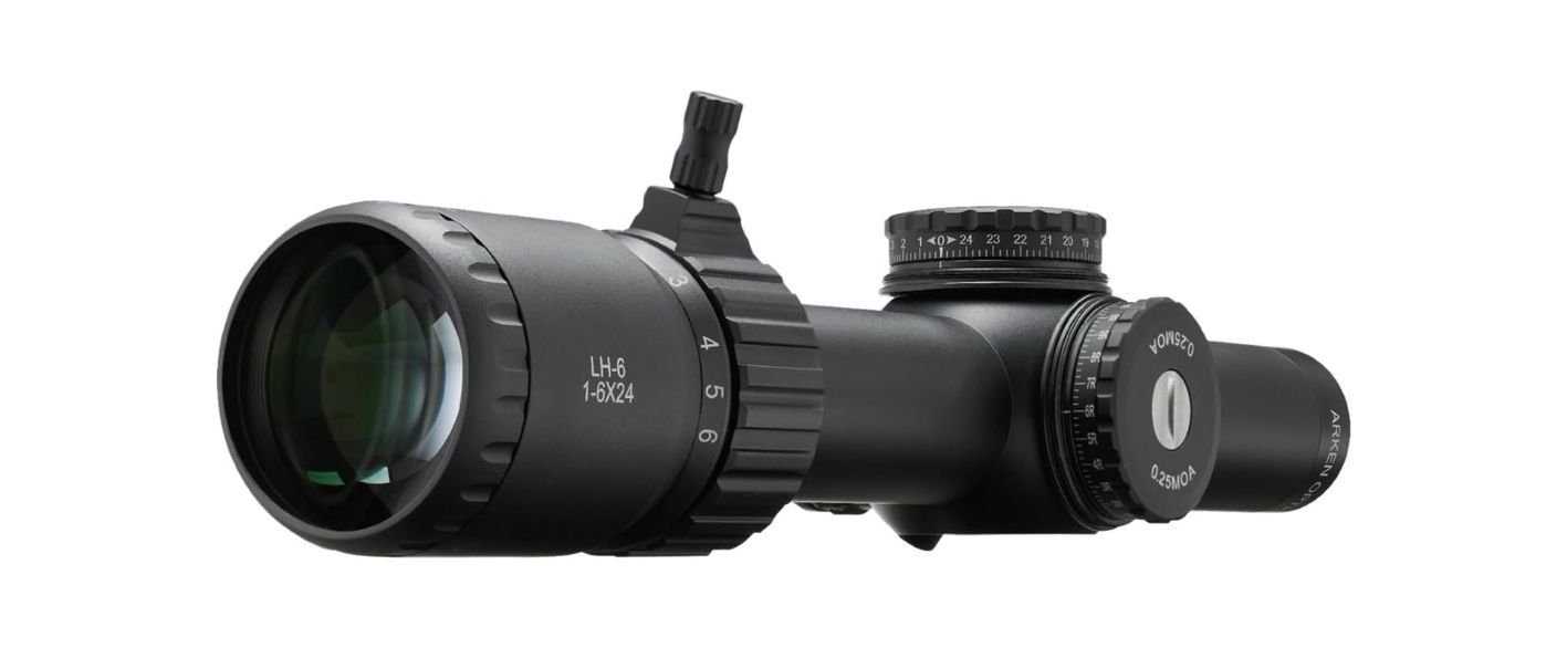 Arken Optics LH-6 1-6x24 SFP KLBOX (MOA) Tüfek Dürbünü