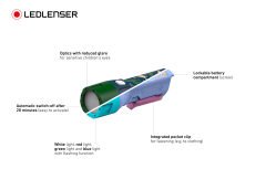 Ledlenser Kidbeam4 Green Çocuk El Feneri