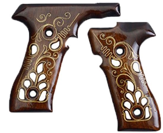 Zigana Sport-T-K-KC-F-FC-63 SK0301 Kahverengi Sedef Ahşap Kabza